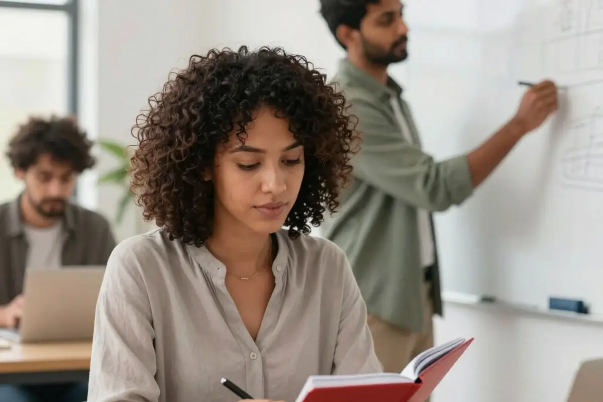 Profesionales en una sesión de formación